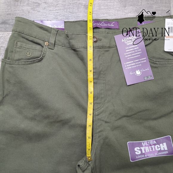 Gloria Vanderbilt Amanda Classic Fit Tapered Leg Jeans Size 12 - Picture 4 of 6